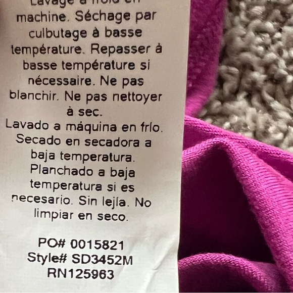 New Beyond Yoga Spacedye Love The Bump Maternity Pocket Midi Legging Magenta NWT - Picture 13 of 15